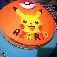 recette Gâteau d'anniversaire Pikachu