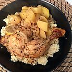 recette POULET AUX OIGNONS ET AU CITRON
