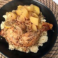 recette POULET AUX OIGNONS ET AU CITRON