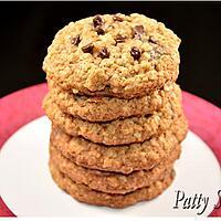 recette Cookies à l’Avoine, Fruits secs, Pécans et Chocolat