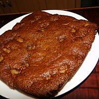 recette Gâteau aux amandes et aux poires à la cannelle