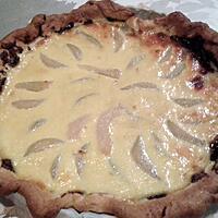 recette Tarte poires - nutella