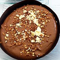 recette Coques de mousse au chocolat mascarpone