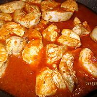 recette poulet sauce tomate