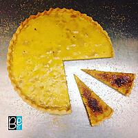 recette La tarte aux pommes façon crème brûlée