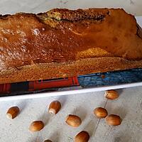 recette Cake marbré au Nutella et aux noisettes