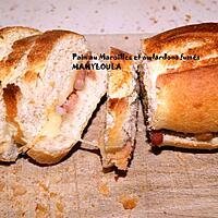 recette Pain au Maroilles et lardons fumés