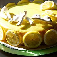 recette Tout citron : mon gâteau d'anniversaire