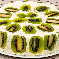 recette Bavarois aux kiwis et à la vanille