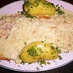 recette Filet de truite de mer sauce échalotes