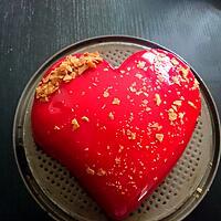 recette bavarois coeur bombé ***SAINT VALENTIN***