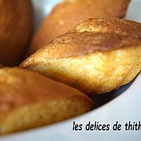 recette madeleines au miel et fleur d'oranger (au i'cook'in)