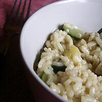 recette risotto aux courgettes