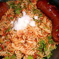 recette Soubressade aux fusilli