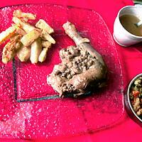 recette poulet  a la normande de nicolase