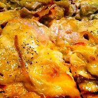 recette Pizza poulet,poivrons et fromage de Langres