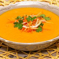 recette Soupe carottes orange