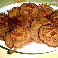 recette PETITS PANCAKE A LA FARINE DE CHATAIGNE