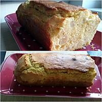 recette Cake au citron et poire