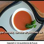 recette Potage aux carottes, tomates et pommes de terre