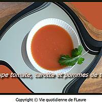 recette Potage aux carottes, tomates et pommes de terre