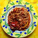 recette Poulet façon "Jambalaya"