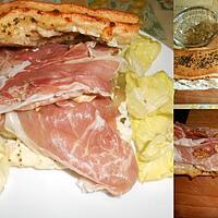 recette SANDWICH AU BROCCIU ET PARMA