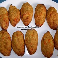 recette Croquettes de chou fleur (quenelles)