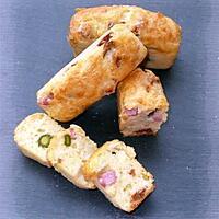 recette Mini-cakes au jambon & aux pistaches