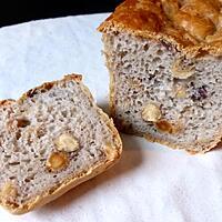 recette Pain sans gluten aux noisettes