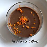 recette crème choco orange