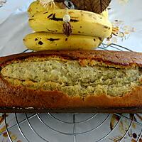 recette GATEAU CAKE AUX  BANANES