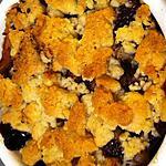 recette Crumble poire chocolat