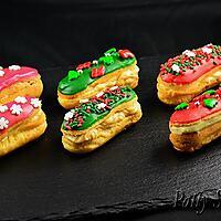 recette Petits Eclairs de Fêtes