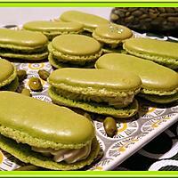 recette Macarons à la Pistache