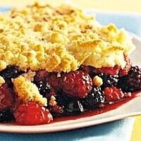 recette Crumbles aux fruits rouges