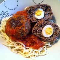 recette Boulettes surprises à la sauce tomate