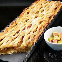 recette Tarte à la Rhubarbe