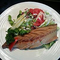 recette Tite salade avec maquereau fumé nature