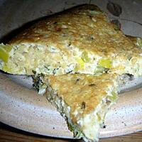 recette Galette de Pilaf blanc vert