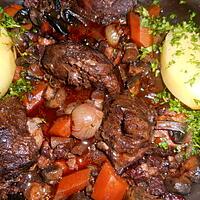 recette Joues de porc à la bourguignonne