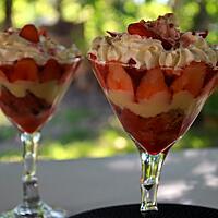 recette Trifle aux fraises