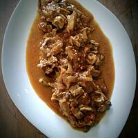 recette Curry d'agneau