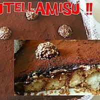 recette Nutellamisu (tiramisu de Pâques)