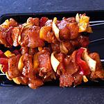 recette Brochettes de poulet épicées