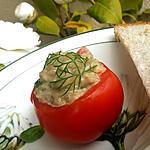 recette Tomates farcies au caviar d'aubergine