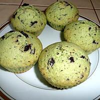 recette muffins menthe-chocolat