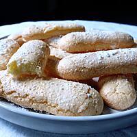 recette Biscuits cuillers sans gluten et sans lactose