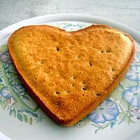 recette Financier géant à la noix de coco et aux pépites de chocolat