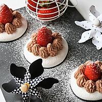 recette Mousse au chocolat sur sa meringue, bio, sans gluten, sans oeufs